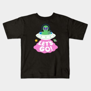 LET'S GO UFO Kids T-Shirt